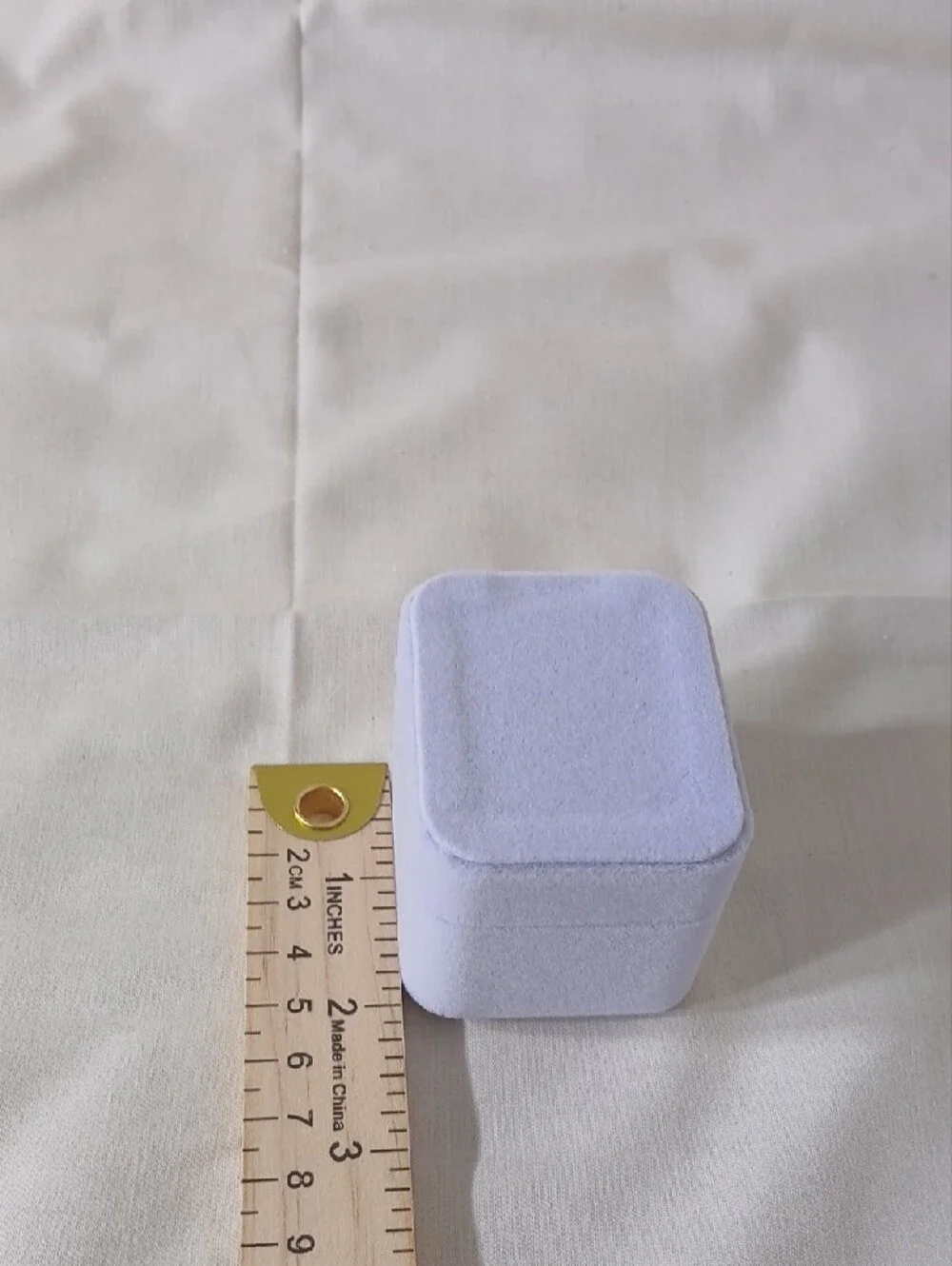 Lilac Velvet Ring Box - Women Accessories